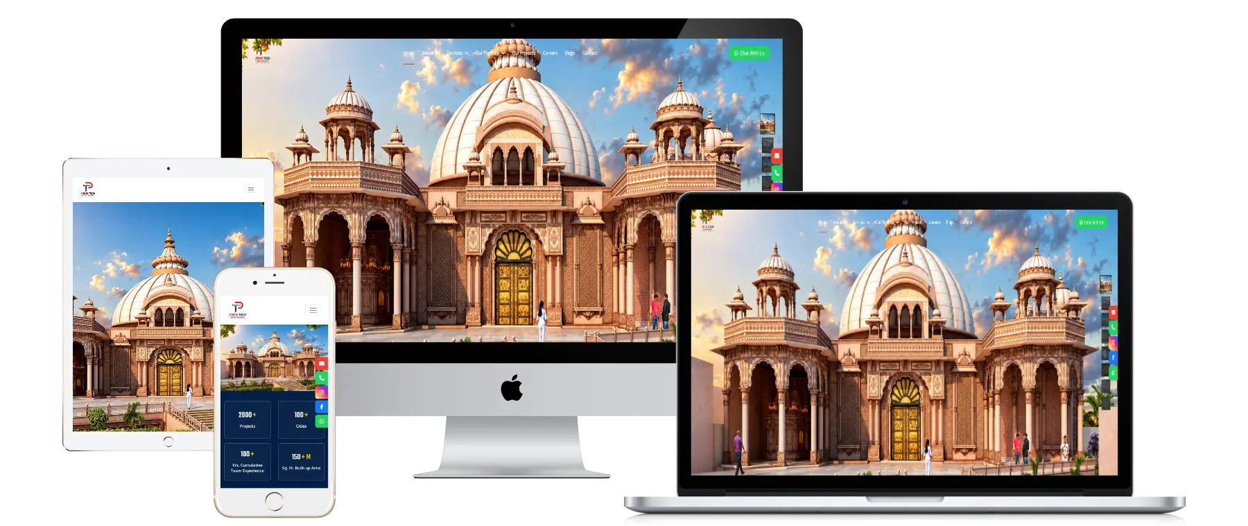 Prime Tech Design Consultants Website